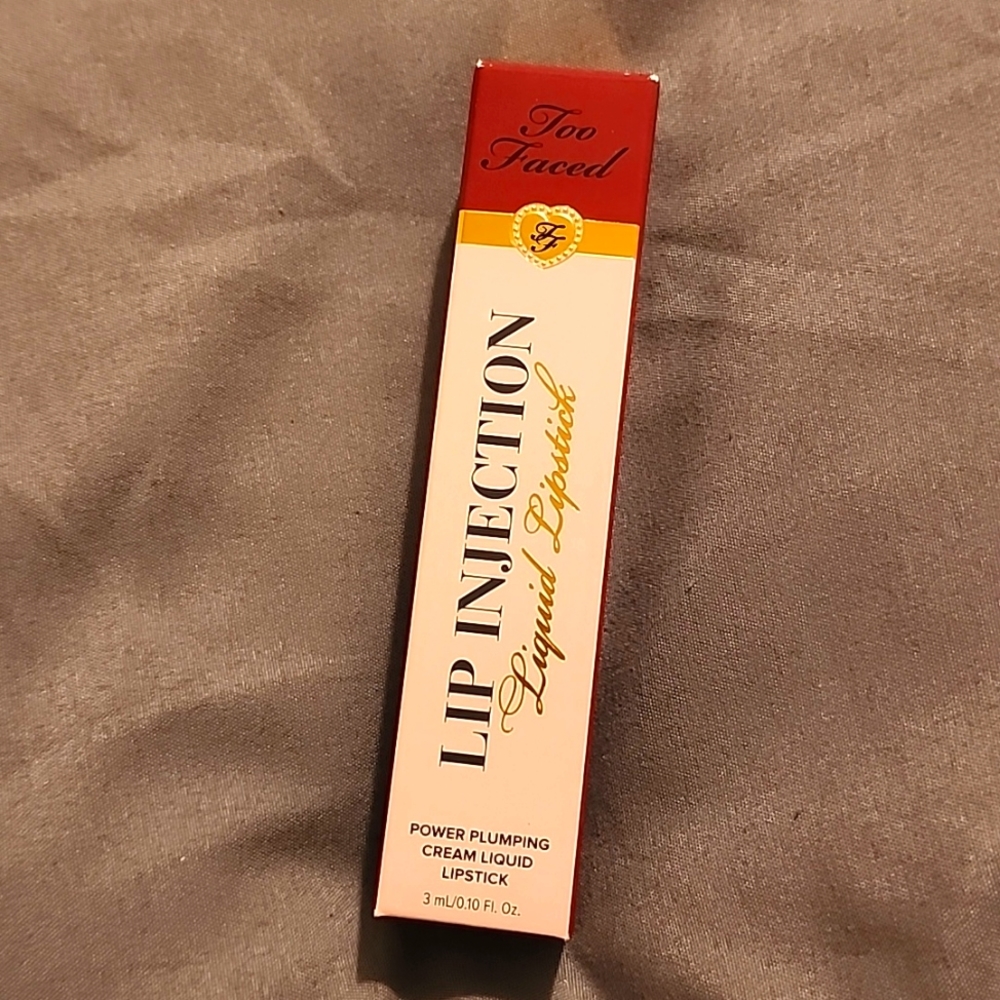 New Too Faced Lip Injection Liquid Lipstick